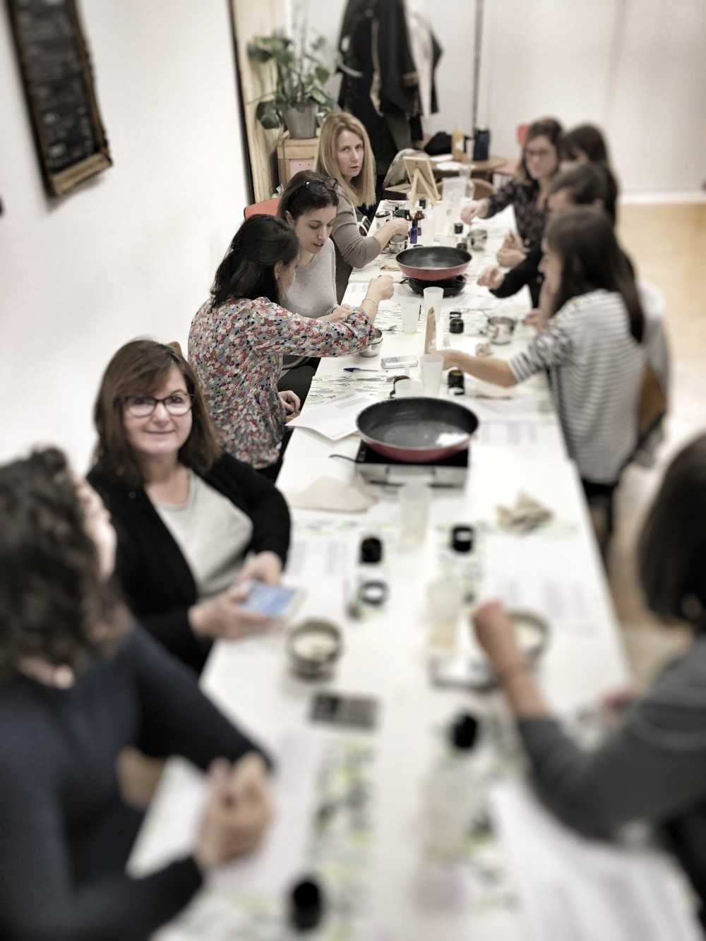 Atelier cosmétique. Sortie de service de fin d'année