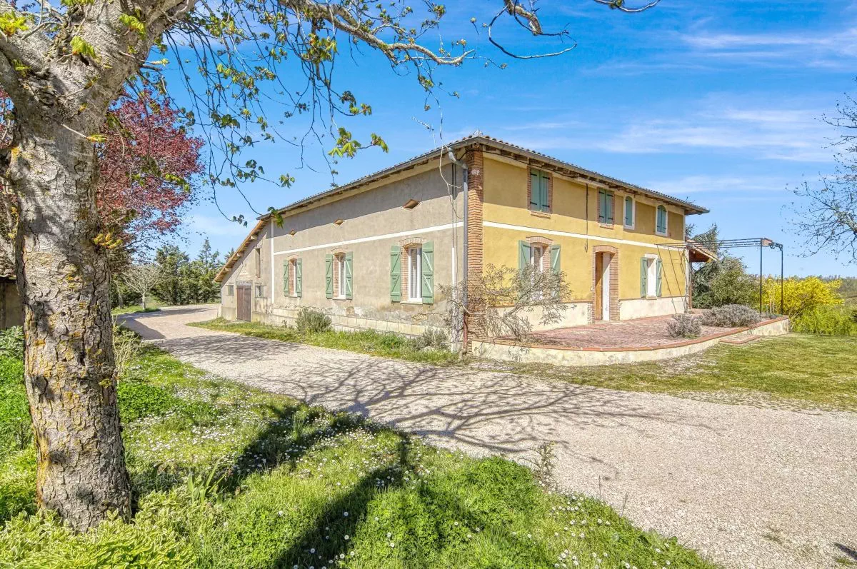 Vue extérieur du gîte