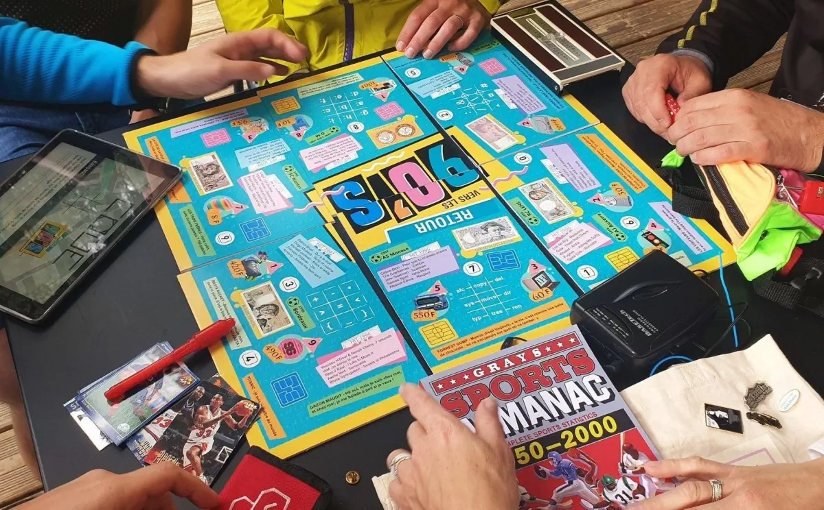Activité retour dans les 90's