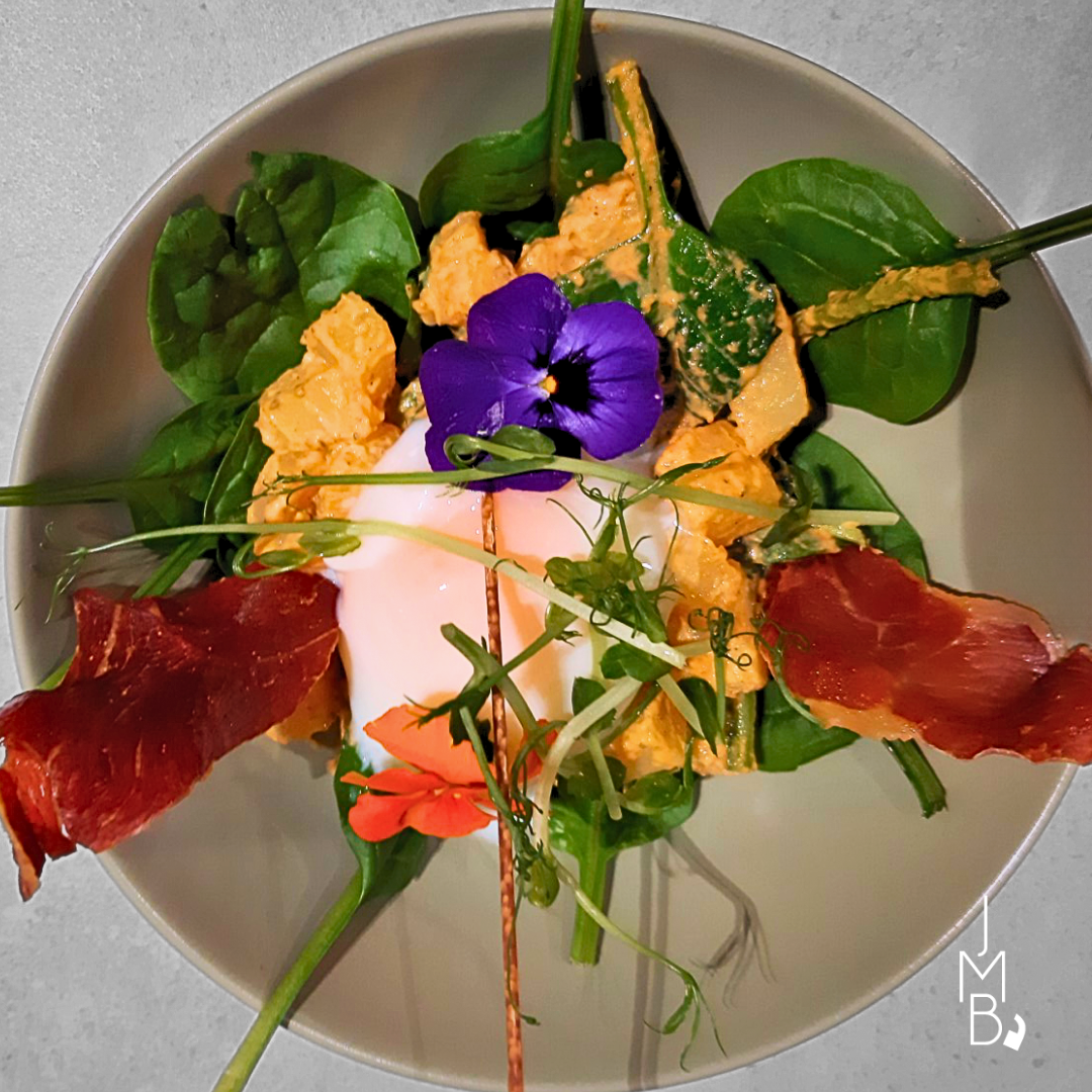Assiette fleurie