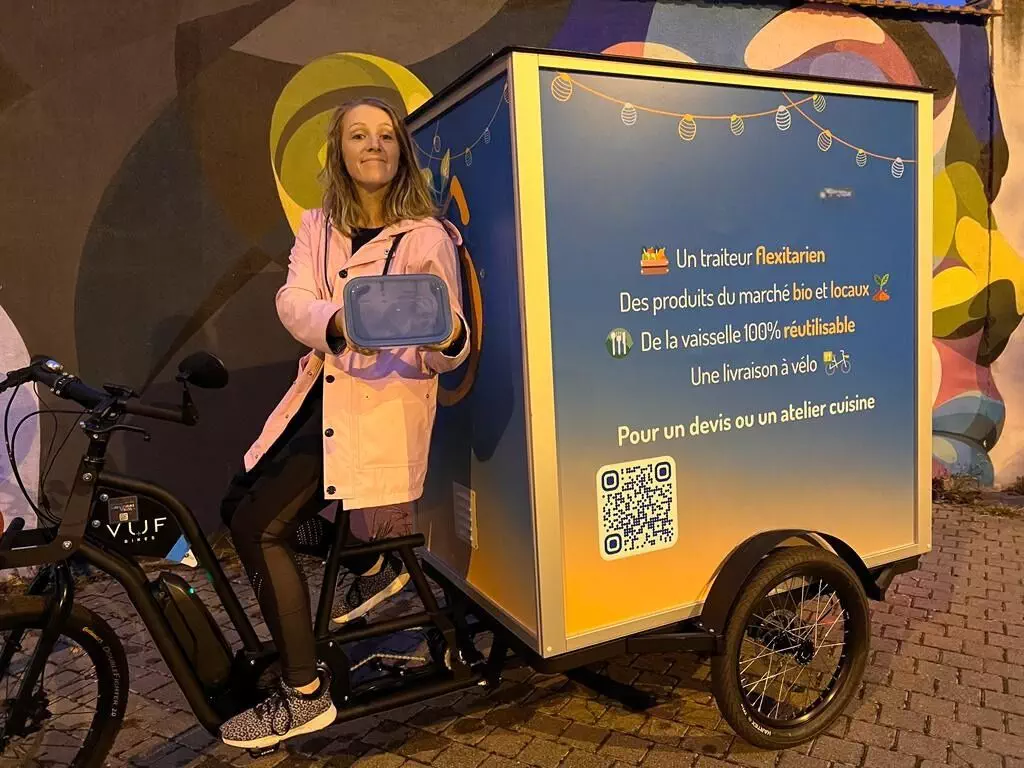 Vélo cargo livraison
