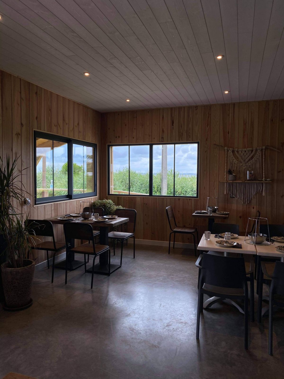 Notre cabane de l'intérieur