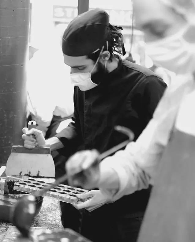 labo et fabrication de chocolat