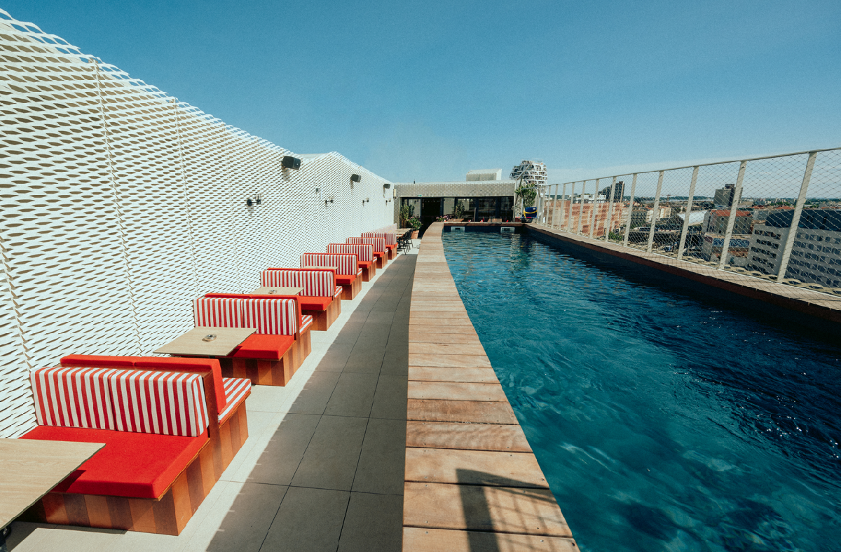 Hôtel avec rooftop à Montpellier