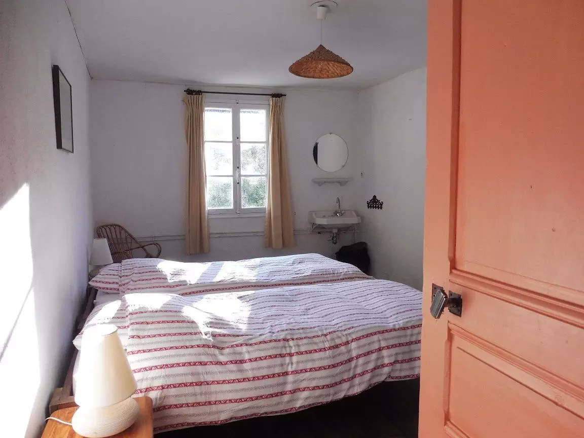 Une des chambres du gîte