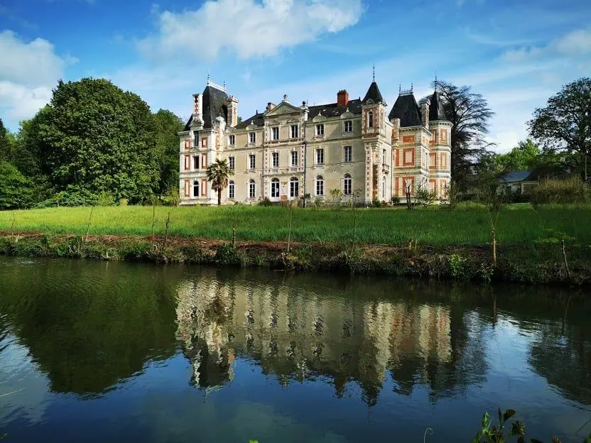 Vue depuis l'étang