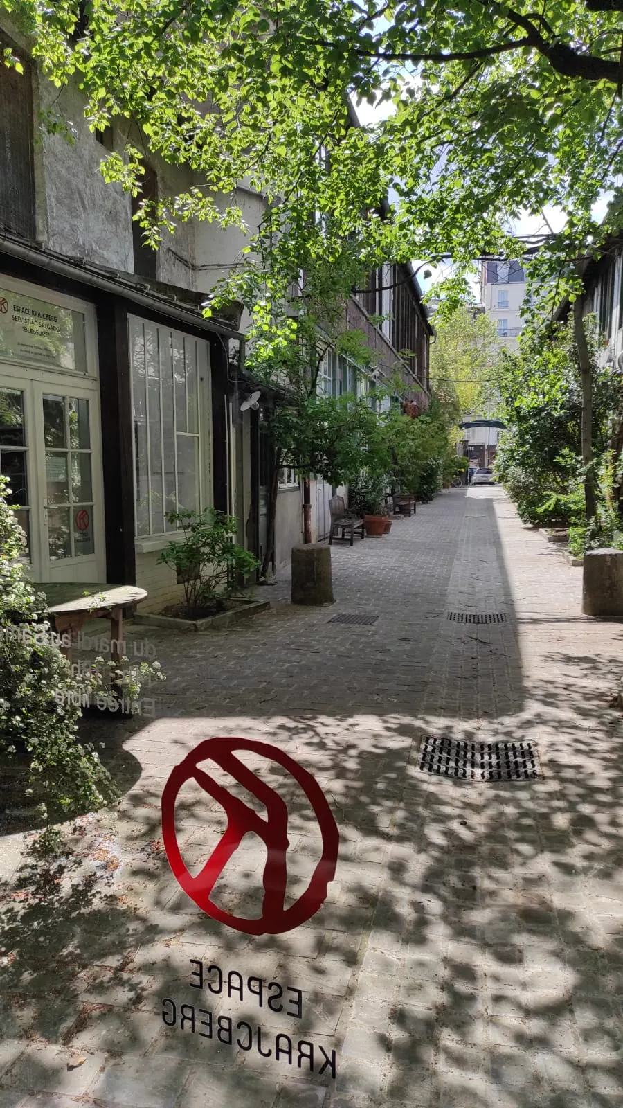 Vue du chemin de Montparnasse