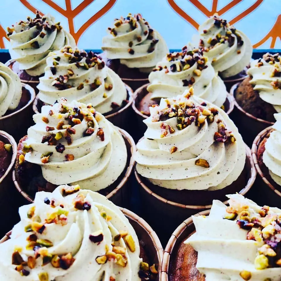 Cupcakes pistache