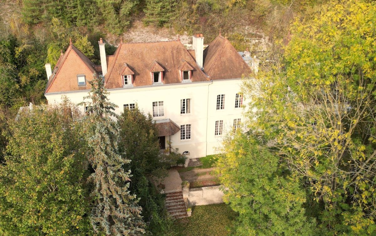 Façade du manoir