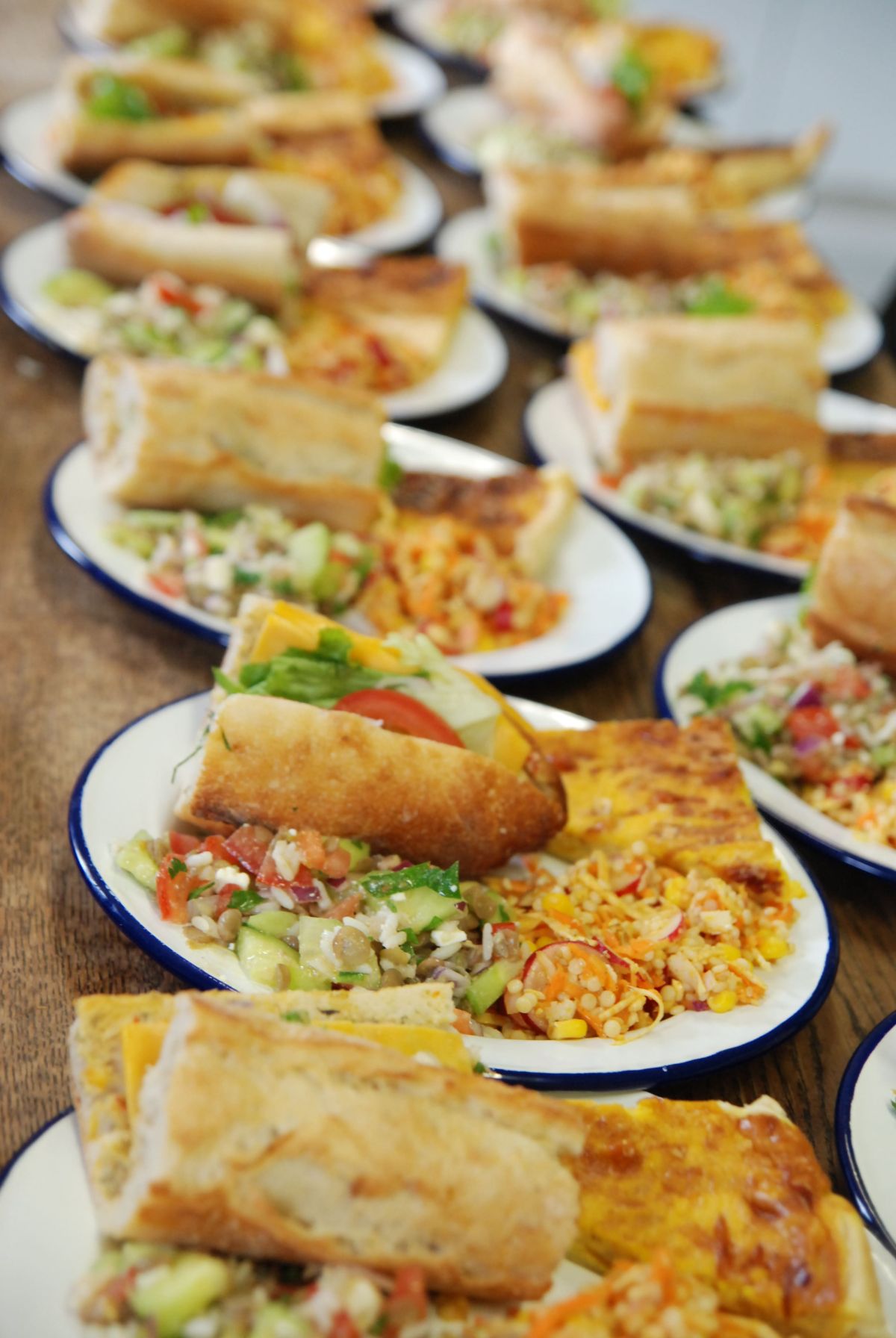 une assiette gourmande,