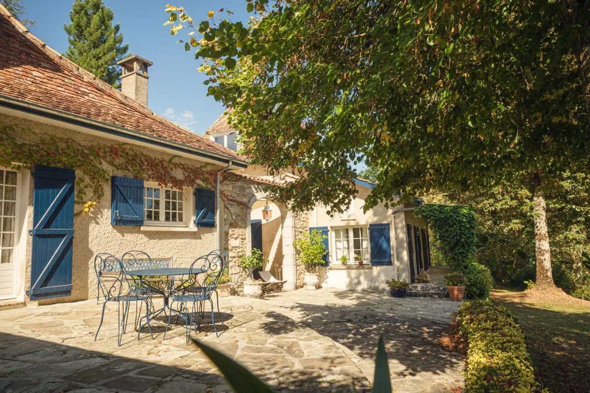 Terrasse du domaine