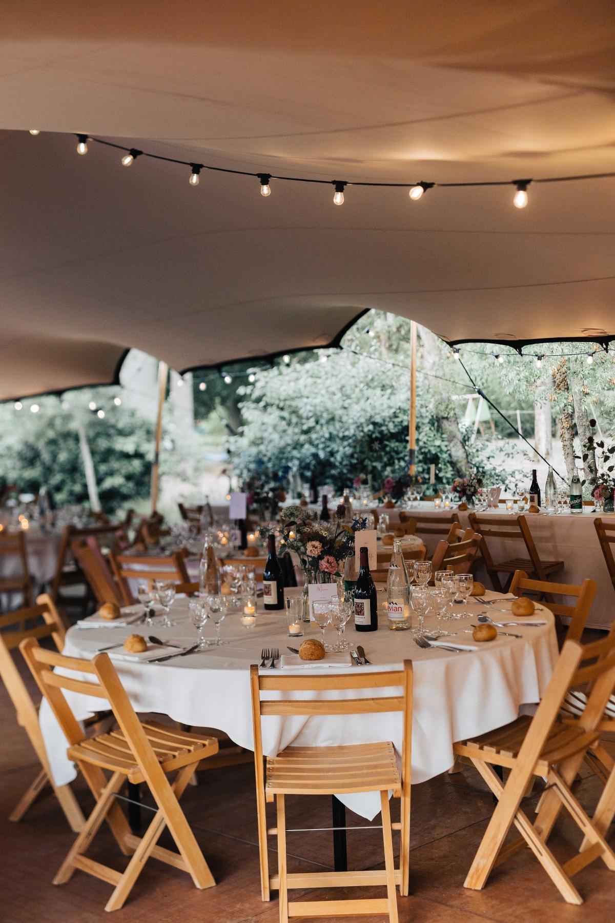 Tente Stretch + Mobilier