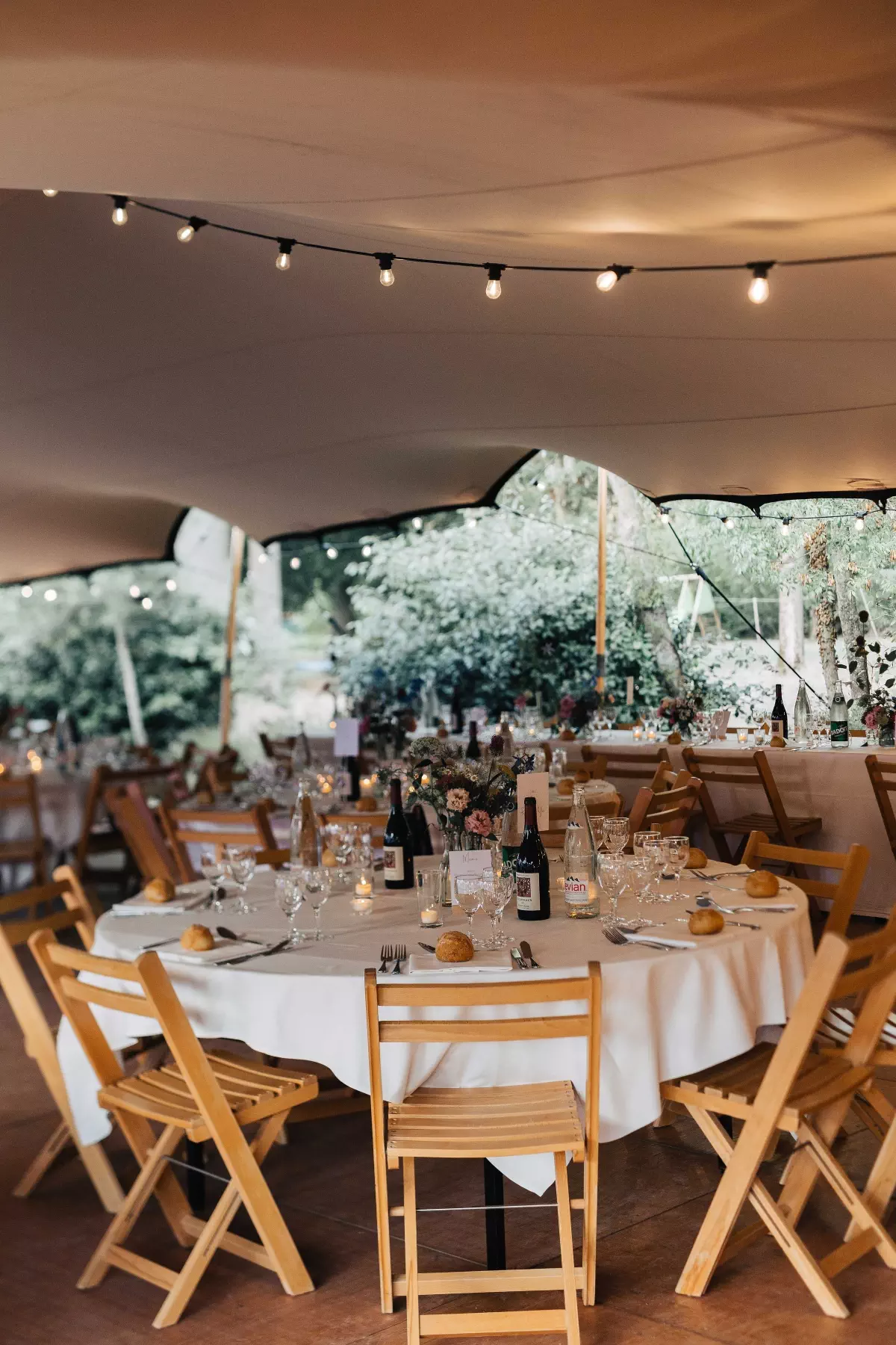 Tente Stretch + Mobilier