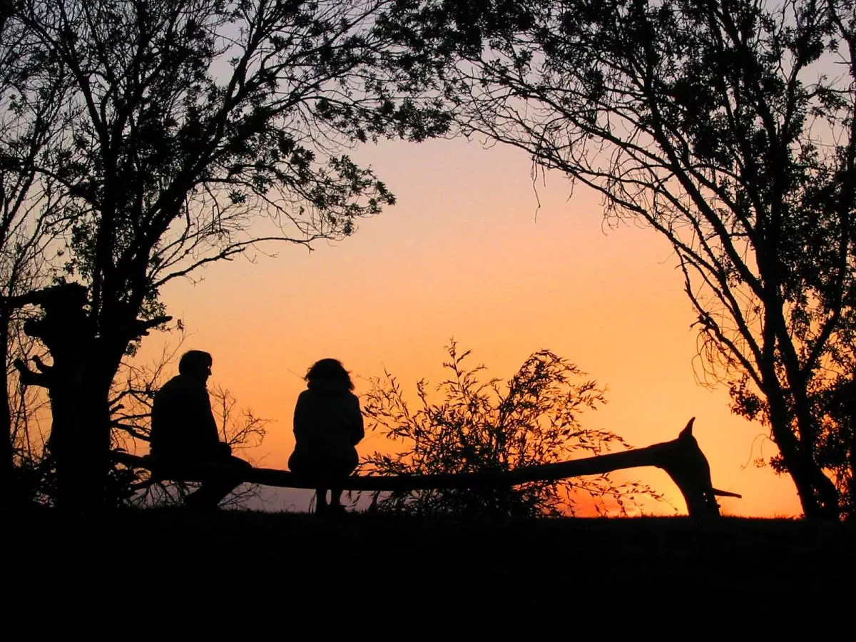 Coucher de soleil sur Patiras