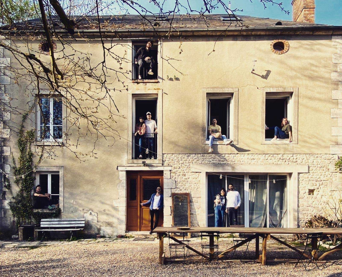 Façade du moulin