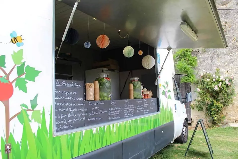 Le foodtruck vue de devant