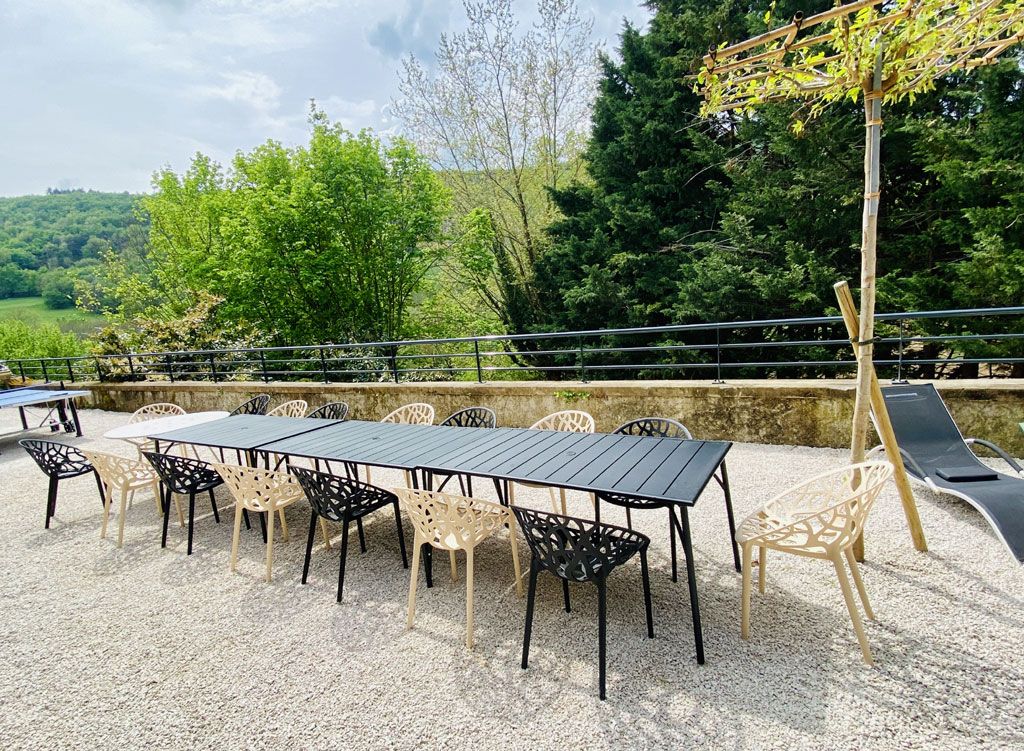 Gîte de groupe avec espace bien-être près de Lyon