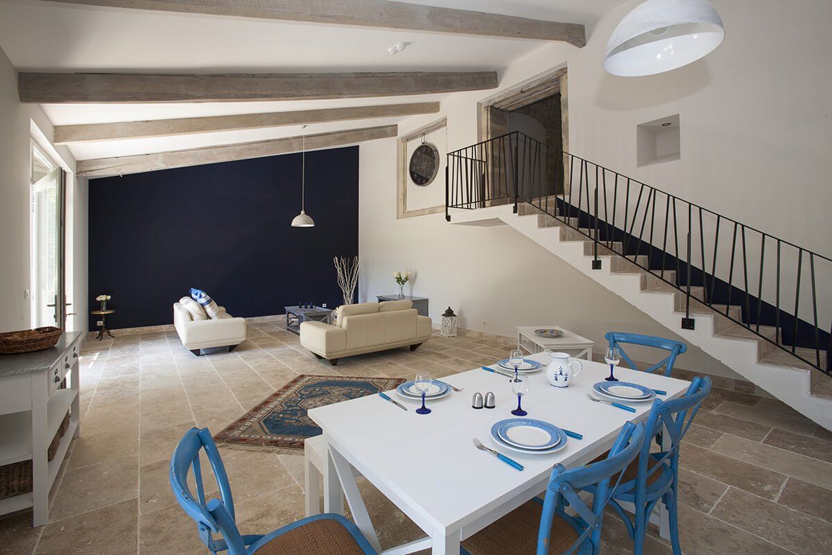 Intérieur d'un des gîtes
