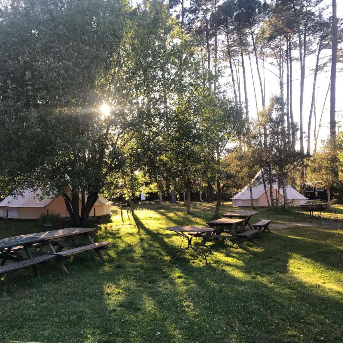 Les hébergements en tente tipi