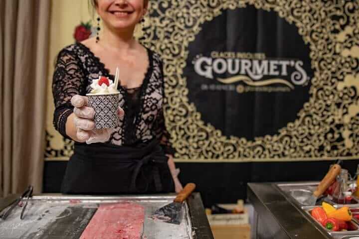 Glaces artisanales de Gourmet's