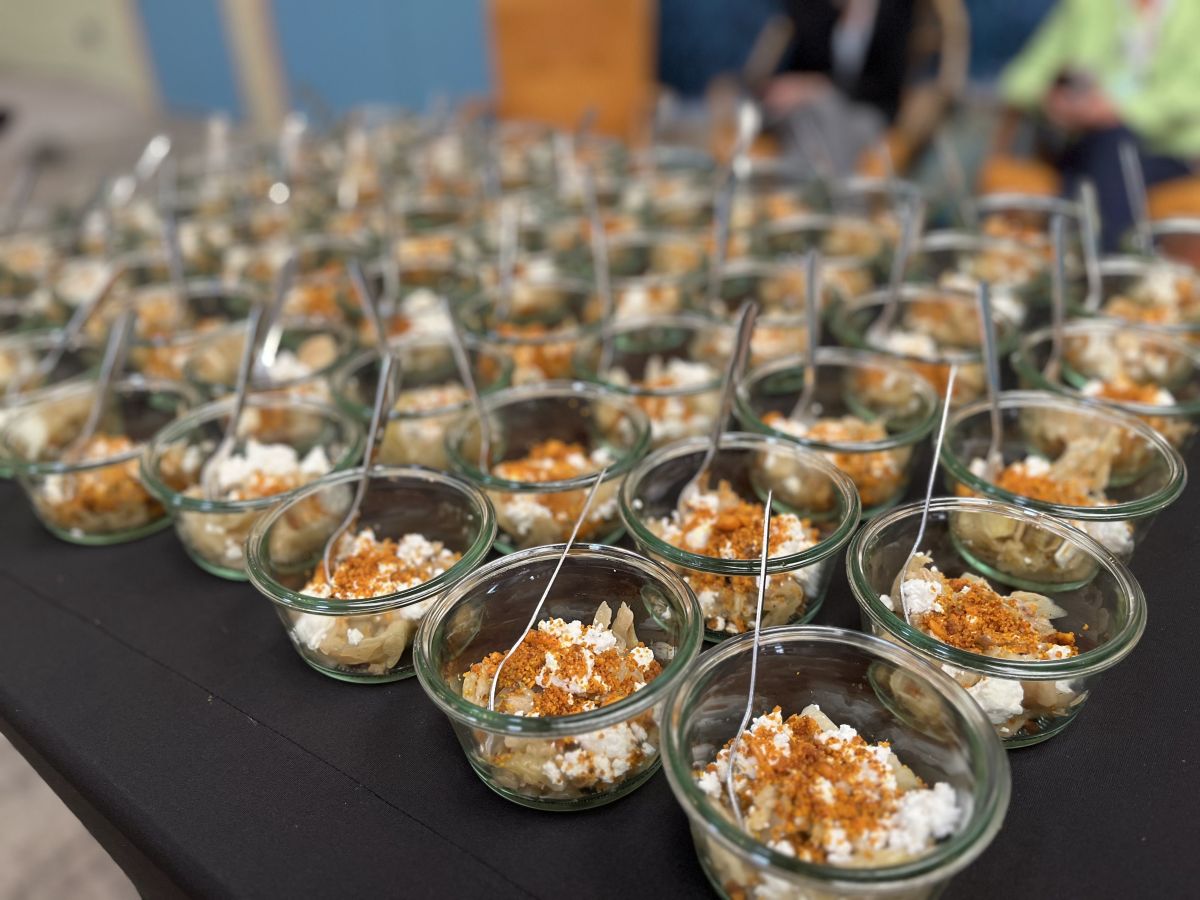 buffet de pots