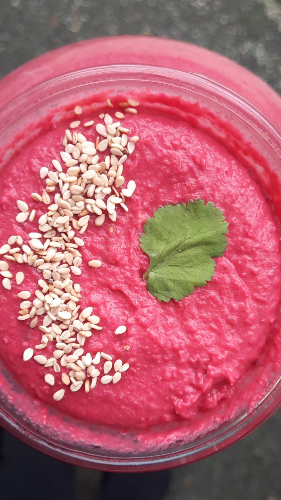 houmous de betterave