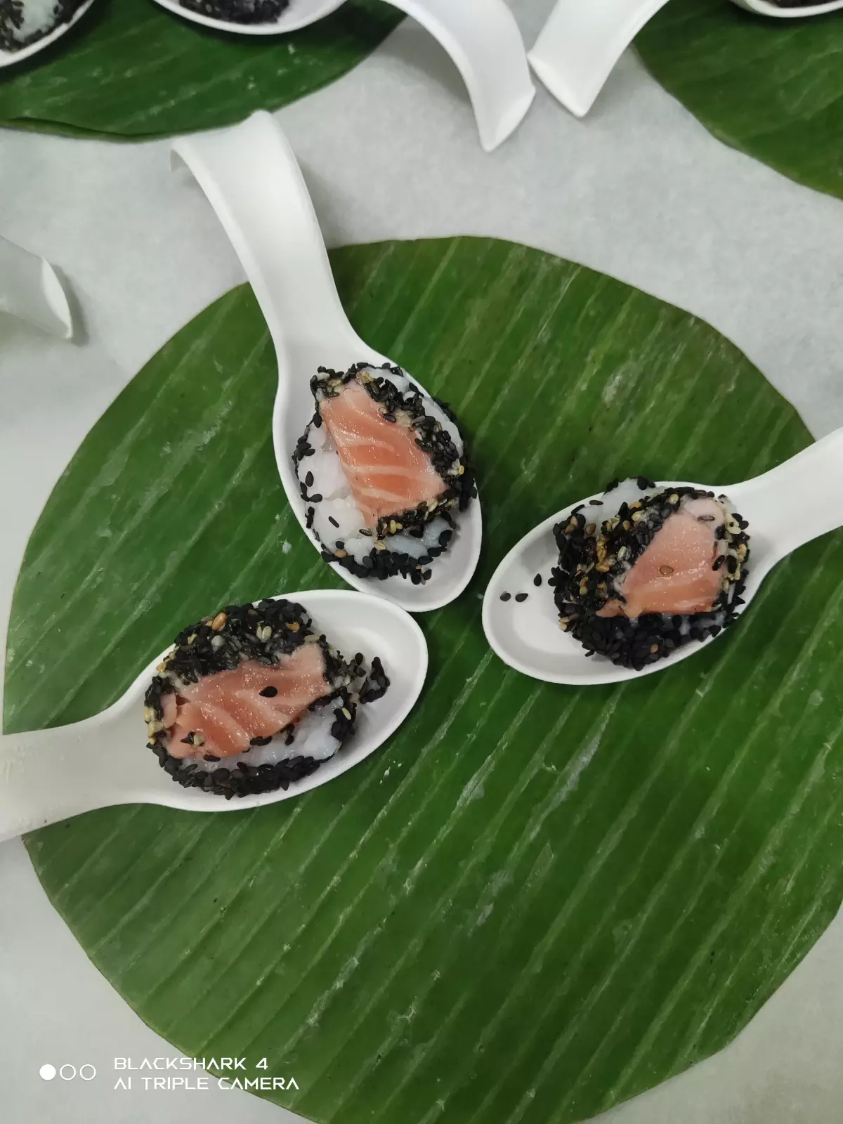 Saumon aux sesames