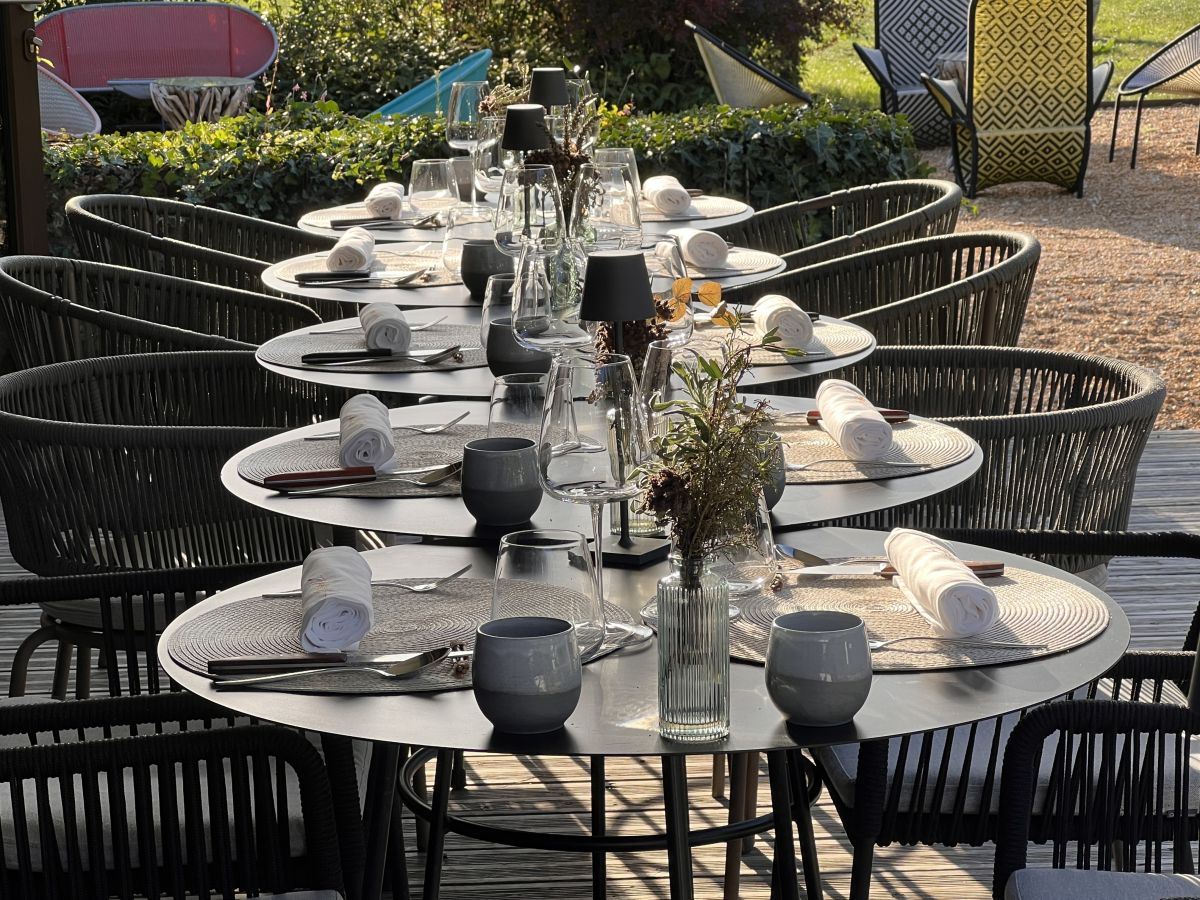 déjeuner en terrasse