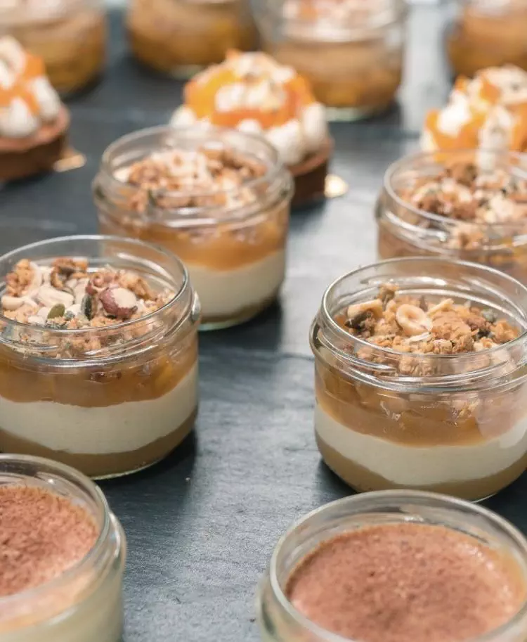 Dessert en verrine