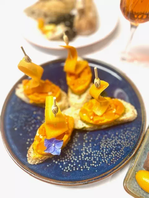pinchos bleu