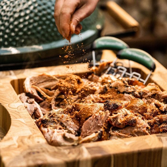 prestation Big Green Egg