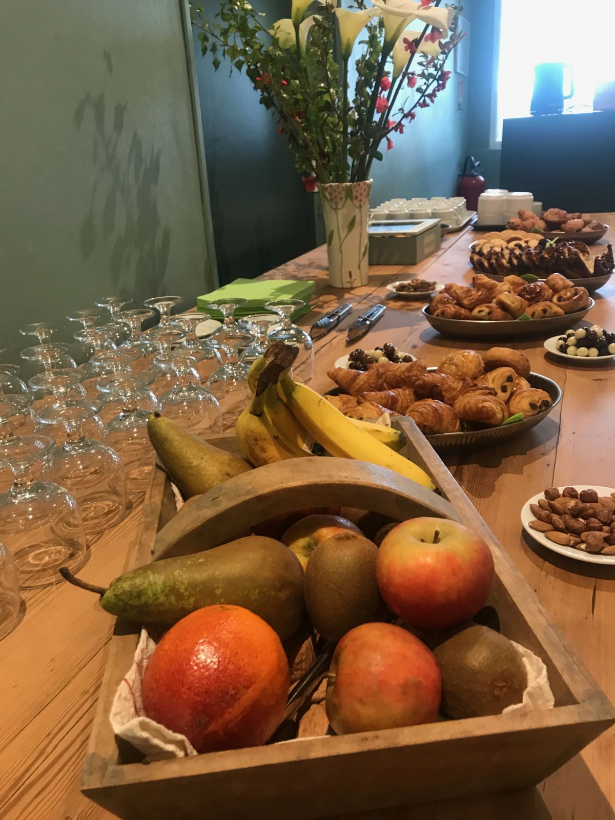 buffet généreux