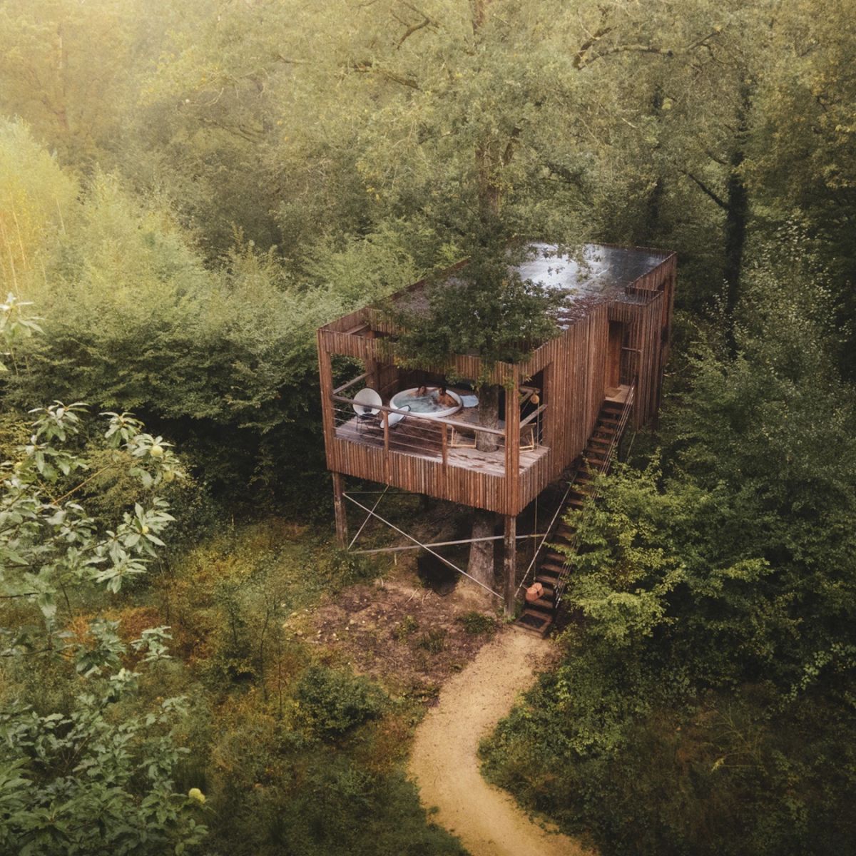 Lodges en fôret en Indre-et-Loire