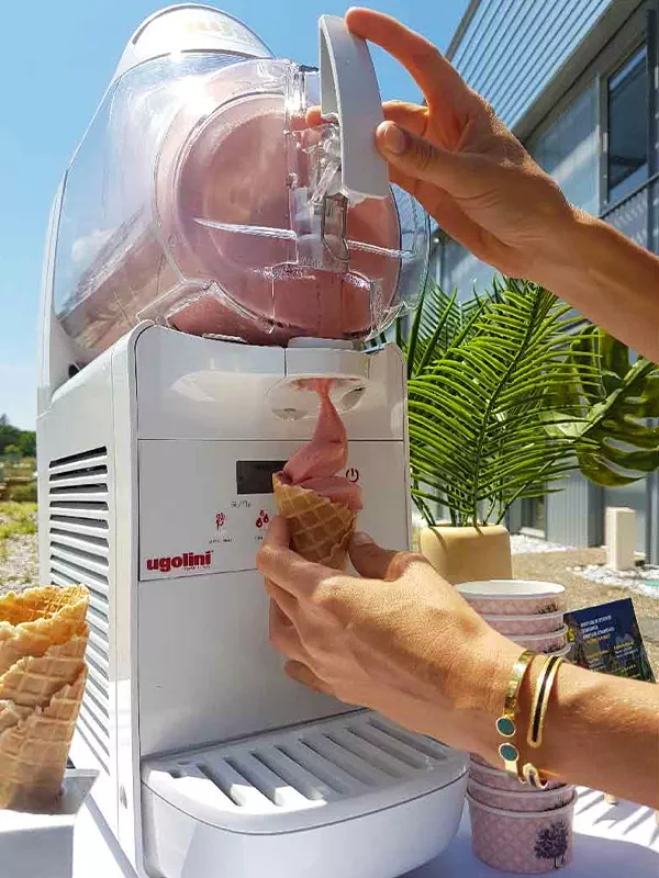 Glace à l'italienne