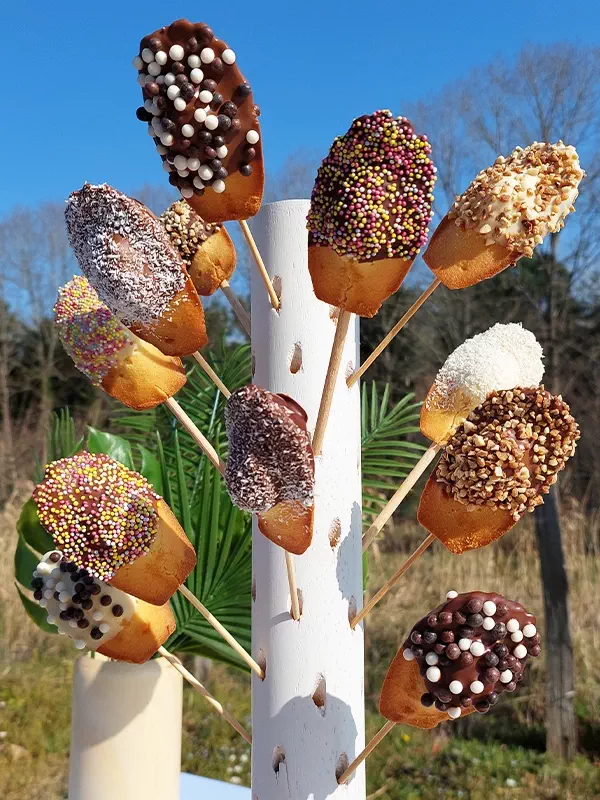 Madeleines sucettes