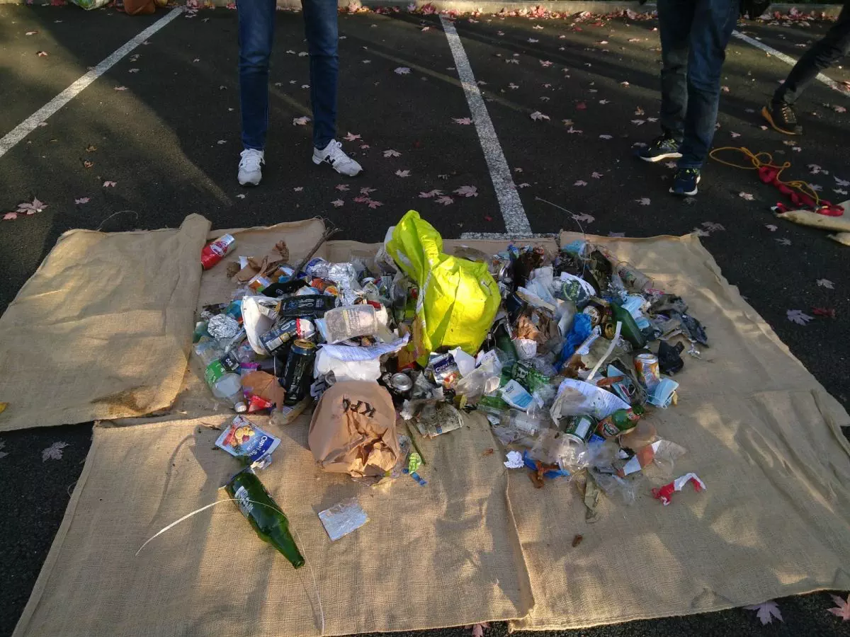 Récolte des déchets