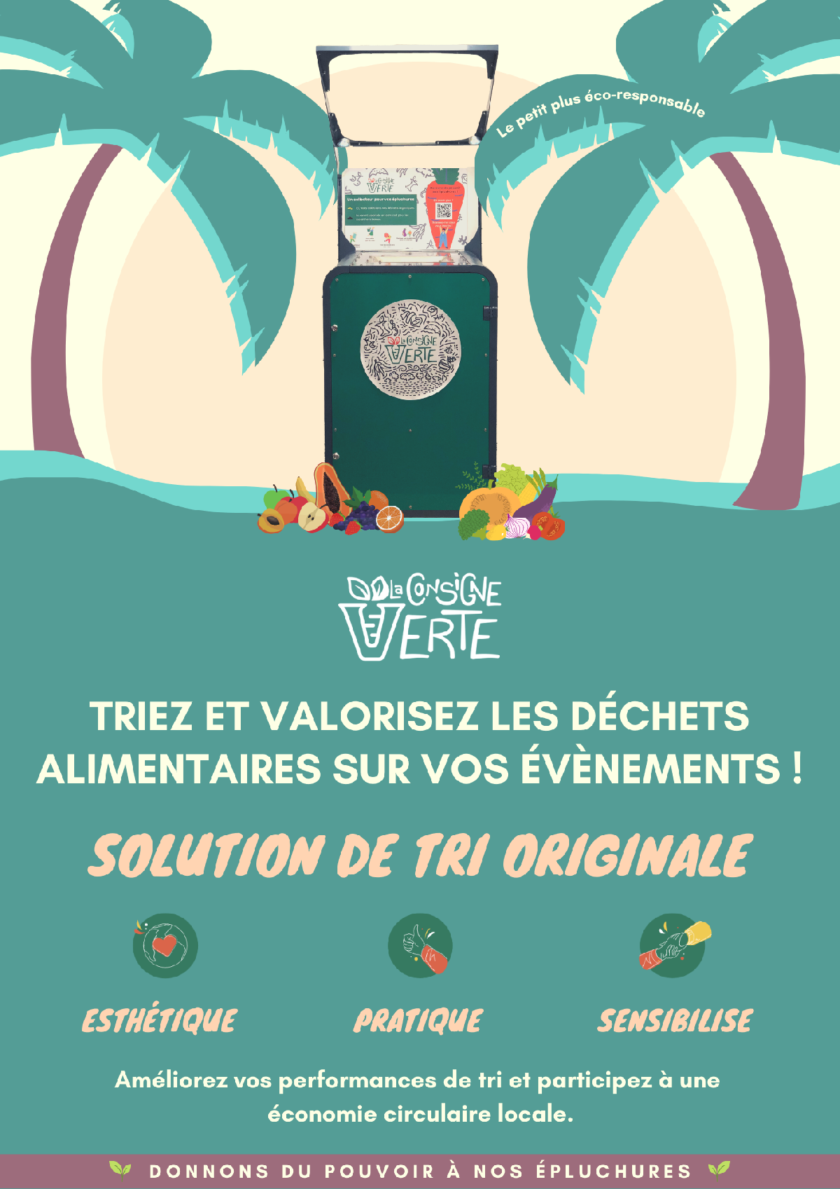Affiche La Consigne Verte