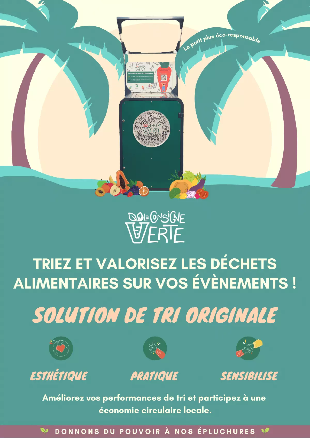 Affiche La Consigne Verte