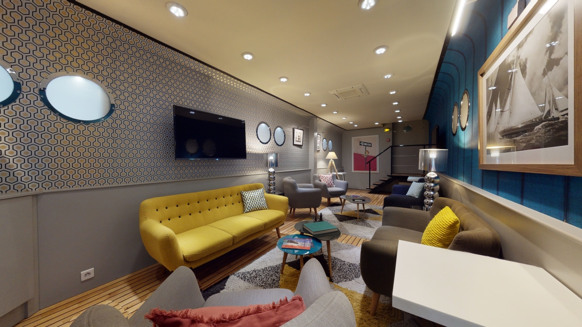 Espace coloré et original à Boulogne