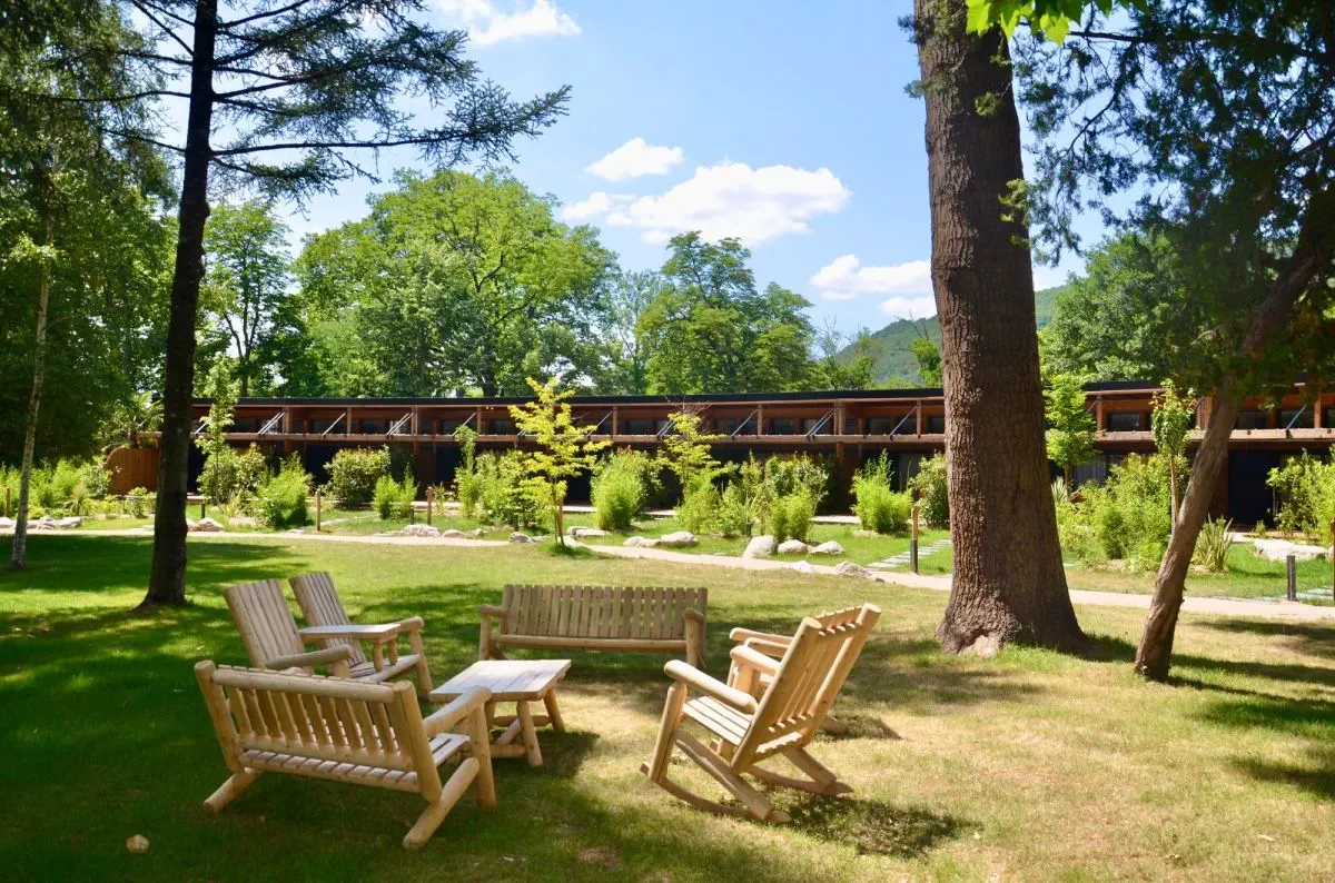 Les espaces extérieurs du domaine