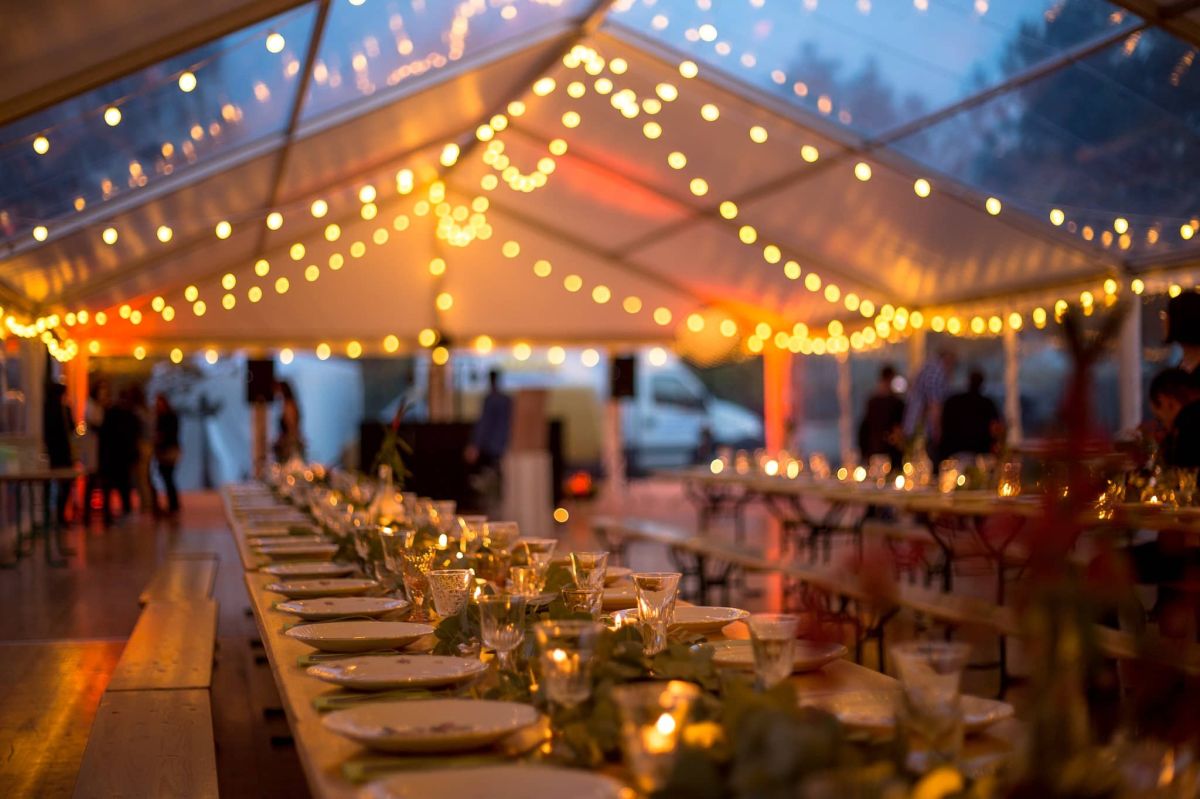 Eclairage sous tente