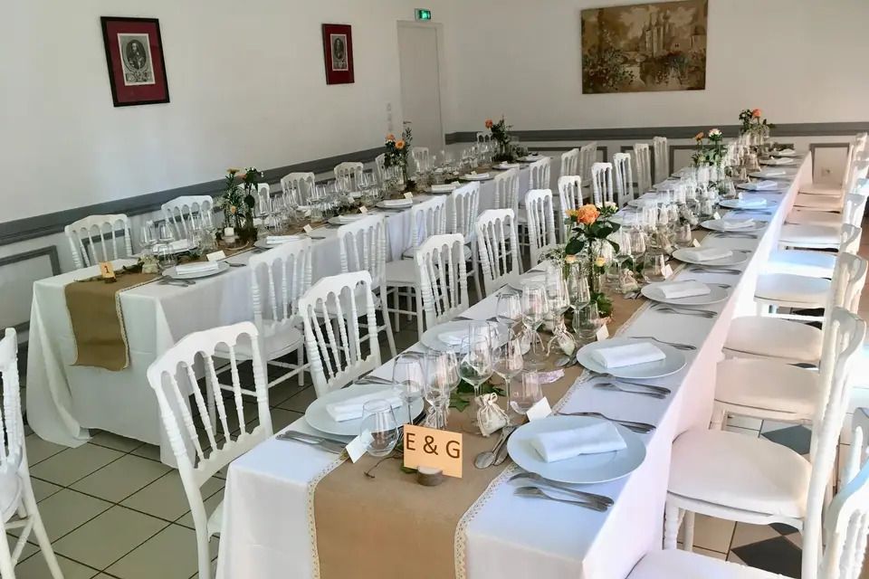 La salle de réception
