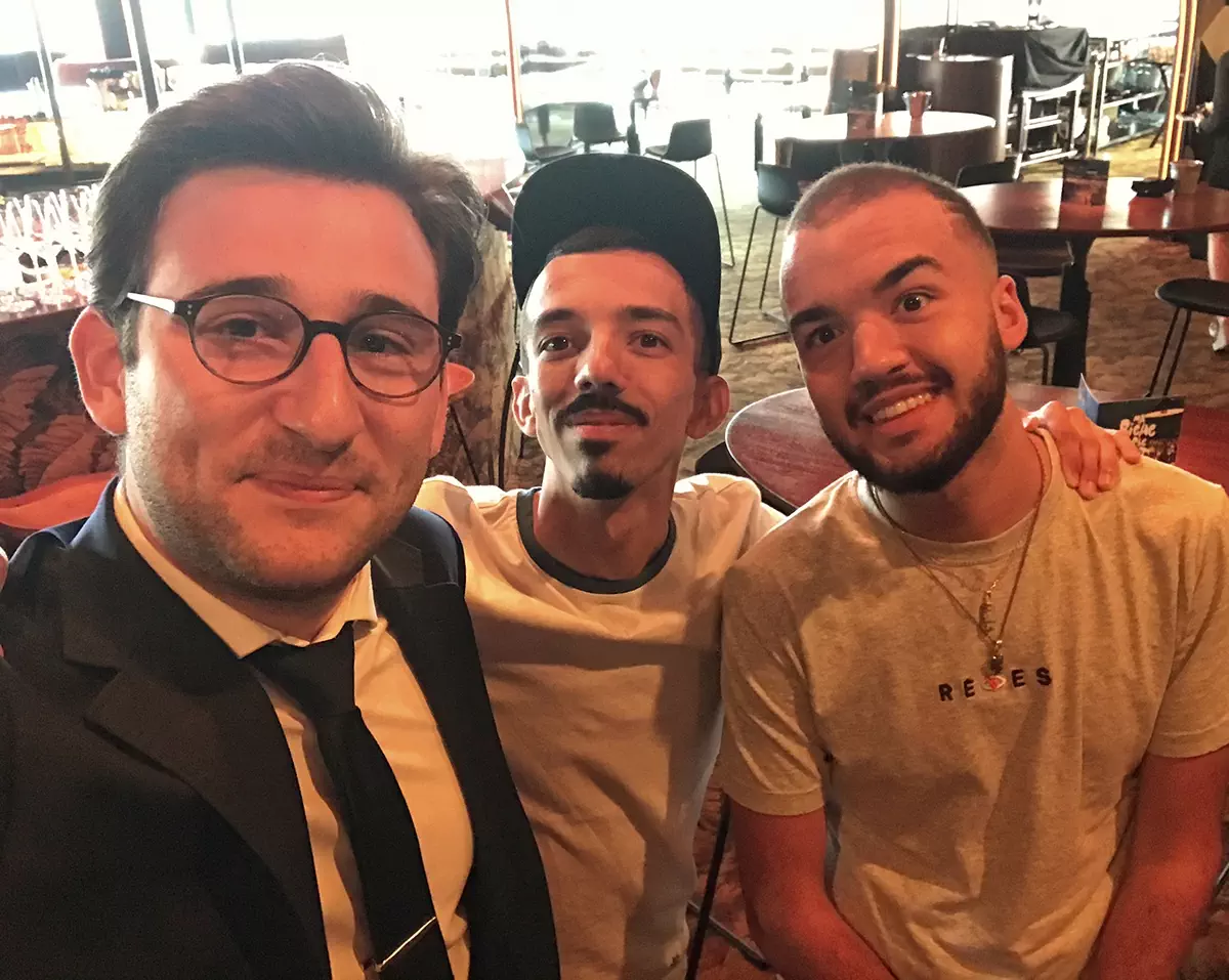 Tom Coss avec Bigflo et Oli