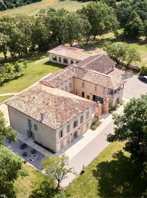 Le Domaine vu du ciel