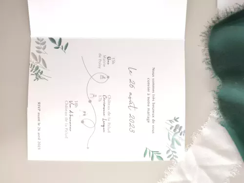 Faire-part de mariage