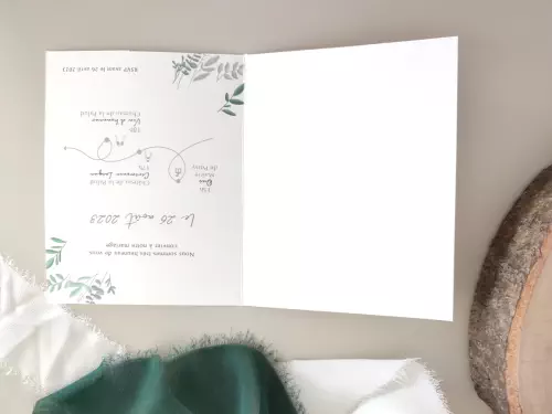 Faire-part de mariage