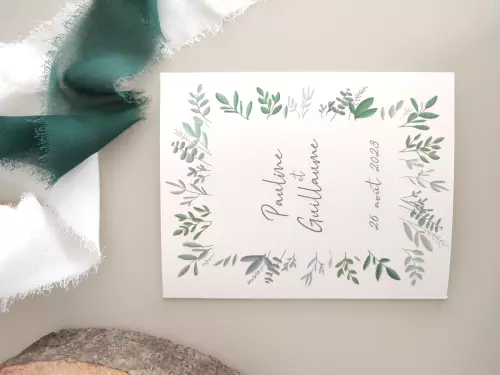 Faire-part de mariage