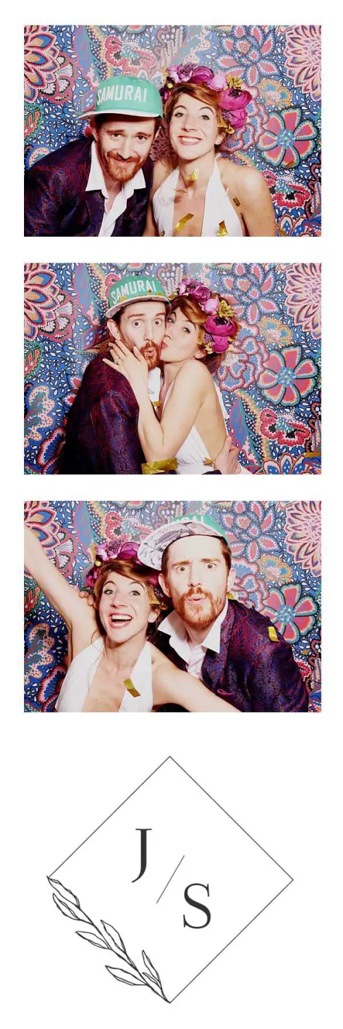 Photobooth champêtre en bois