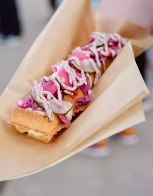 Foodtruck de gaufres salées ou sucrées