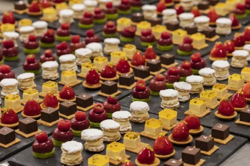Pieces cocktail sucrées